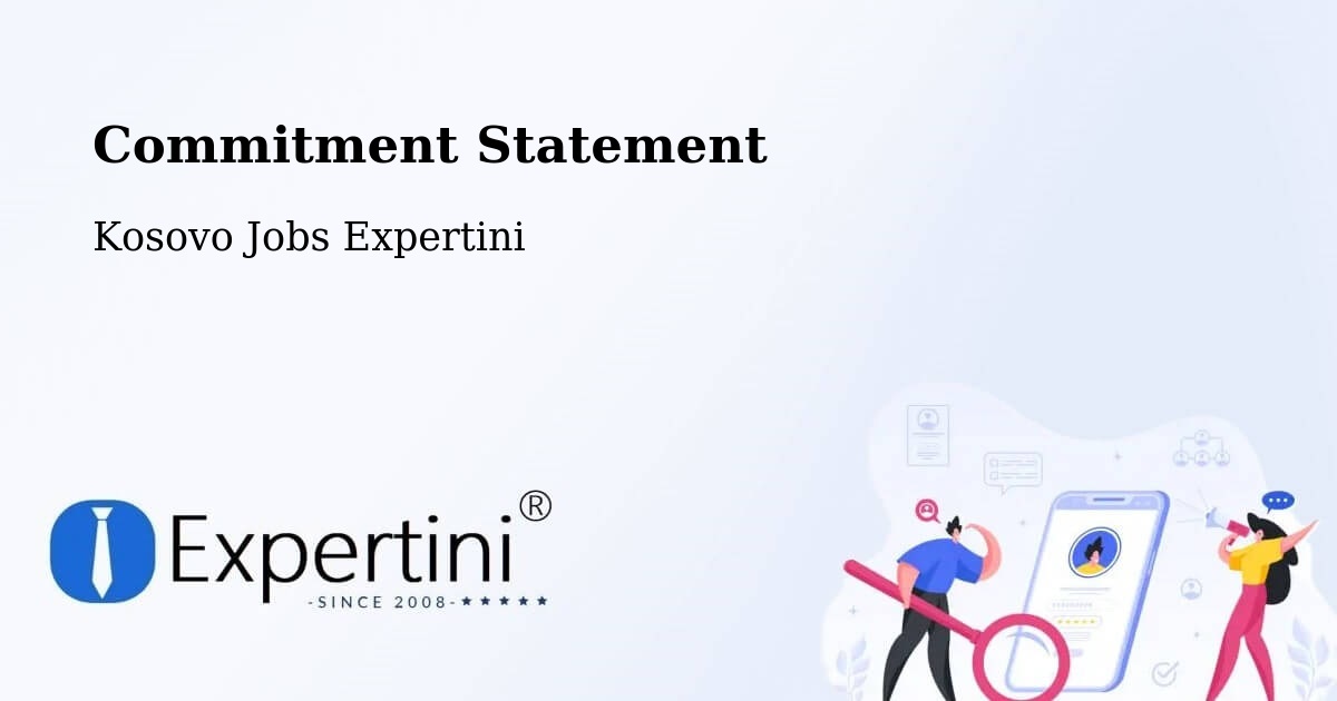 Corporate Commitment – Sverkë - Kosovo Jobs Expertini